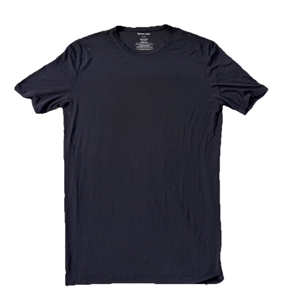 Tommy John Second Skin Stay-tucked Men's‎ T-shirt- Size Med- Soft Stretch Crew